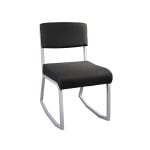 Montego 3 Position Chair, Black Frame with Black Fabric